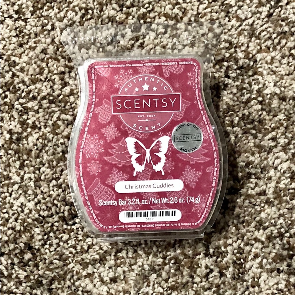 Christmas Cuddles Scentsy bar bundle (5@$5 each)